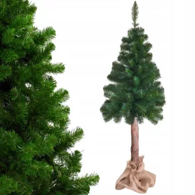   Umetno božično drevo z naravnim učinkom na debelu 180 cm Premium