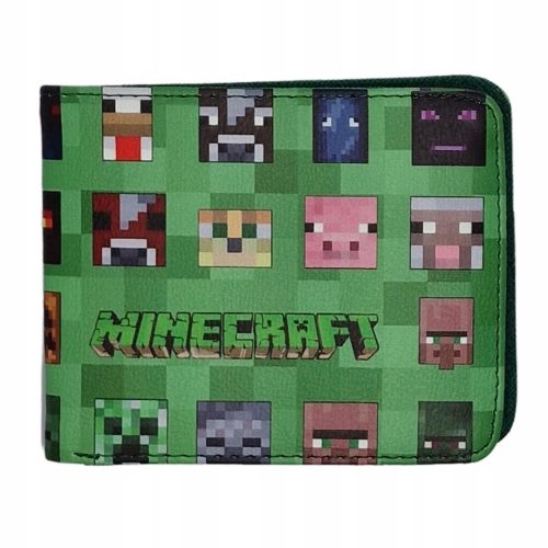 Denarnica Minecraft z Razširljivim Žepom na Zadrgo