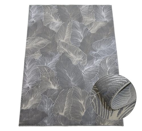 MEHKA DWM preproga ESPIRIT za sodobno opremljene prostore | siva 140x190 cm