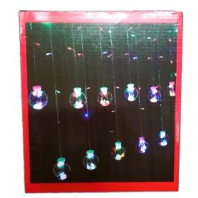   Slovenian Name: Večbarvna zavesa LED lučk 108 USB

SEO-Optimized Description: 
Večbarvna zavesa LED lučk 108 USB je izjemno dekorativna osvetlitev, ki bo dodala čarobno svetlobo vsakemu prostoru, oknu