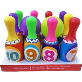 KRČKI ZA KEGLJANJE Z 10 SKODELICAMI ZA KEGLJANJE + 2 KROGCI