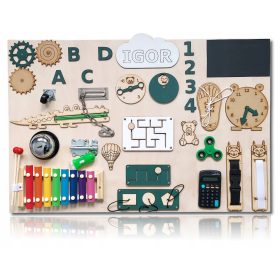  Montessori senzorna manipulativna plošča velika XL