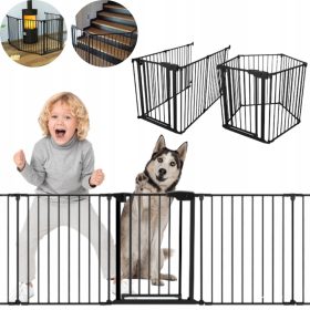    Pregrada za vrata, kamin, stopnice Mark Adler vijačena črna