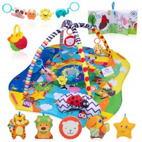   Interaktivna igralna podloga Lionelo Anika Plus 115 x 110 x 53 cm