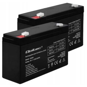  2x AGM AKUMULATOR 6V 12Ah HQ AVTO IGRAČA ZA KOLO