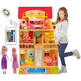 Eko hišica za punčke Funfit Kids 90 cm