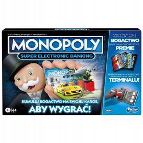 Namizna igra Hasbro Monopoly Super Electronic Banking