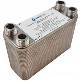   SANITLINE 50 PLOŠČNI IZMENJALNIK TOPLOTE 45kW 4x 3/4" HUW CENTRALNO OGREVANJE PLIN ECOGROSZEK