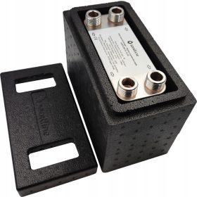  Toplotni izmenjevalnik Sanitline 45kW 50-ploščni 4x 3/4" + izolacija