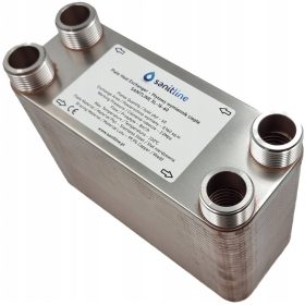 SANITLINE 60 PLOŠČNI IZMENJALNIK TOPLOTE 65kW 4x 1"