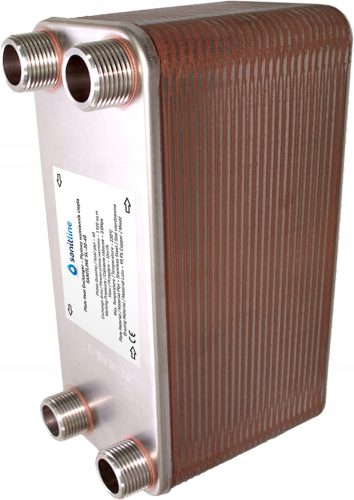 SANITLINE 60 PLOŠČASTI IZMENJEVALNIK TOPLINE 130kW 4x 1"