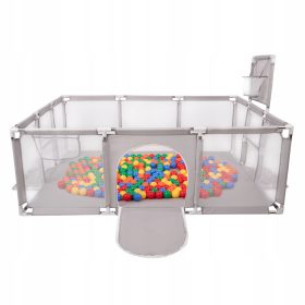 Selonis Kojec Boisko z mrežo in košem siv