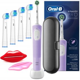   Oral-B Vitality Pro električna zobna ščetka D103 Box Purple Set