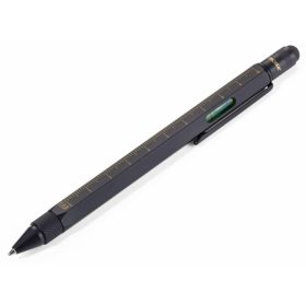 Večnamensko pero Troika CONSTRUCTION, črno / zlato