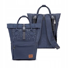 Kinderkraft Moonpack denim torba organizator za voziček