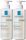 LA ROCHE-POSAY EFFACLAR H ISO-BIOME: Krema za Pomirjanje in Čiščenje Občutljive Kože, 2x 390 ml