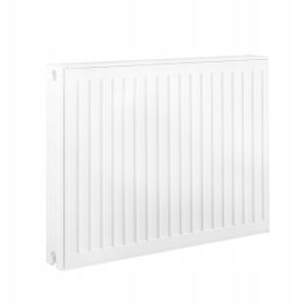   Idmar Group 666 W jekleni panelni radiator, bel, 800 x 600 x 75 mm - stranski ali spodnji priključek