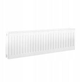   Idmar Group 832 W jekleni panelni radiator bel 1400 x 400 x 75 mm - stranski priključek