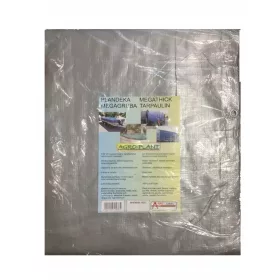   Vodoodporna pokrivna ponjava 6x8m (130g) z ojačanimi robovi Agro-Jumal