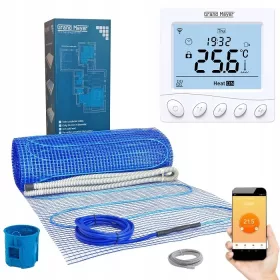   Grelna preproga pod ploščicami - 180W/m² - SET 4m² + WiFi krmilnik