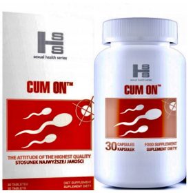   Kapsule Cum On za izboljšano kakovost sperme in močnejše erekcije