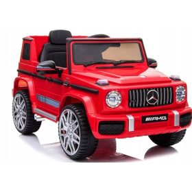    Mercedes AMG G63 za otroke Rdeča + Daljinec + MP3 LED + Free Start + EVA