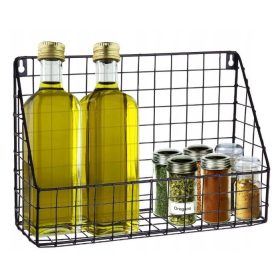 Poličnik za začimbe za kuhinjo v industrijskem slogu LOFT