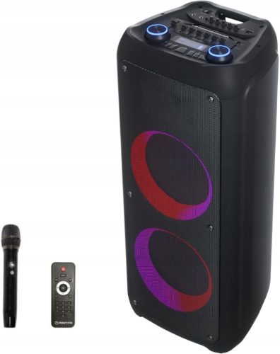  Bluetooth zvočnik Prenosni Karaoke Power Audio Manta KRIOS 350W 12"