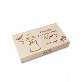 Spominek na prvo sveto obhajilo v personalizirani škatlici