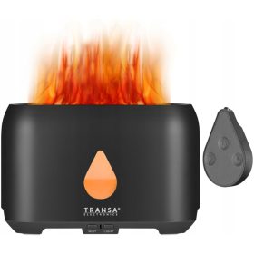   AromaDrop Ultrazvočni Aroma Difuzor SIVA AROMATERAPIJA DALJINSKI UPRAVLJALNIK LED LUČKE ČASOVNIK