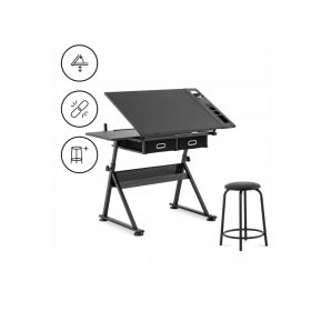    Fromm & Starck pravokotna pisalna miza 60 x 137,5 x 91,5 cm črna