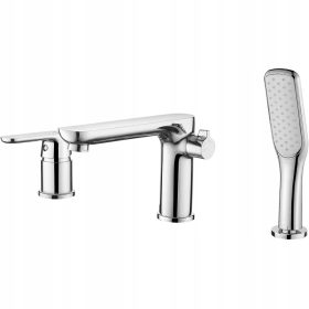   DIMENSIONAL BATERIJA ZA KAD S STOJEČIM 3-LUKNJASTIM KROMIRANIM MEŠALNIKOM