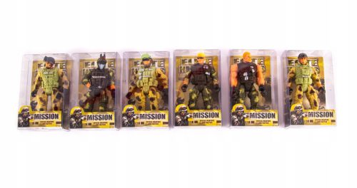 FIGURA VOJAKA IGRAČA ARMY SET 6 KOS