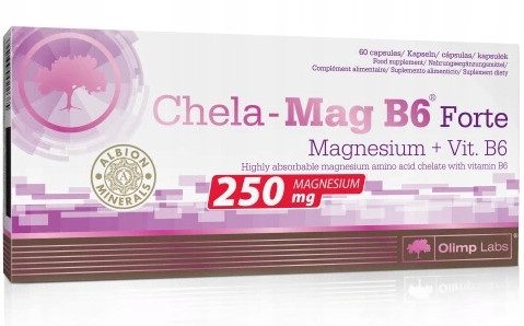 Chela-Mag B6 Forte Mega Caps: Visokodozirani Magnezij z Dodatkom Vitamina B6