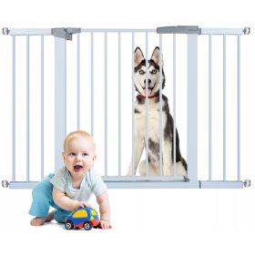  Ograja za vrata Gotel, stopnišče, bela