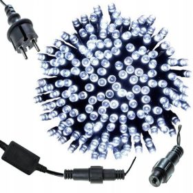   Lučke za božično drevesce LED 200 - zunanje s svetlobnim učinkom bliskavice 18m