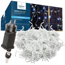 Sople 500 LED Zunanja Stalna Svetilka s Flash