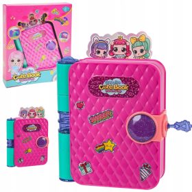   SKRIVNI DNEVNIK z SKRITIMI PRESNEMI in KLJUČNIMI PREDALI ZA SHRANJEVANJE DARIL