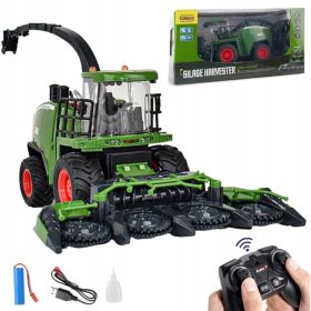    VELIK KOMBAJN DALJINSKO UPRAVLJANJE RC DALJINSKO DIMNE LUČKE ZVOK