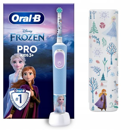 Oral-B Pro Kids Frozen električna zobna ščetka za otroke + etui 3+