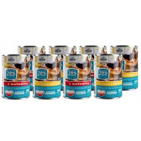   Frendi Okusni goveji koščki v omaki 1250g pločevinka za pse