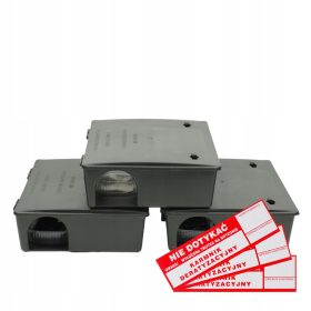   3x Krmilnica za zatiranje škodljivcev za miši in podgane + 3x Krmilnica za zatiranje insektov proti mišem in podganam