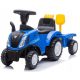 TRAKTOREK Z PRZYCZEPKO JEŽDŽIK PCHACZ NEW HOLLAND Z LUČNIMI ZVOKI