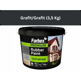   BARVA ZA GUMI Farbex Universal Premium Liquid rubber - vse površine Graphite