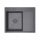Pomivalno korito Steel Graphite PVD 58x48 L Sifon