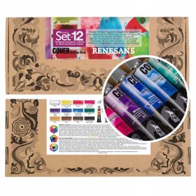 Renesans Tempera Gouache set barv 12x20ml