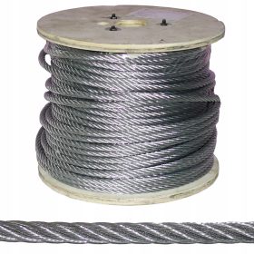 25m Jeklena Vrv fi 12mm DIN 3060, Ocinkana Galvanizirana