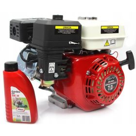   Slovenian Name: Močan 7KM Kompozicijski Motor GX160 OHV s 20mm Valjem in Oljem

SEO-Optimized Description: 
Močan 7KM kompozicijski motor GX160 OHV s 20mm valjem je idealen za različne naprave, kot so