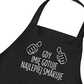 Jolaprint kuhinjski predpasnik 65x70 cm črn