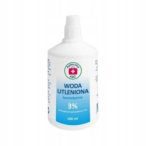 Kozmetična vodikov peroksid 3%, 100 ml (ABC Prva pomoč Set)

Kozmetični vodikov peroksid 3% je idealen za očiščevanje kože. Ta izdelek je namenjen izključno za zunanjo uporabo. Nanesite ga na kožo in 